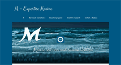 Desktop Screenshot of m-expertisemarine.com